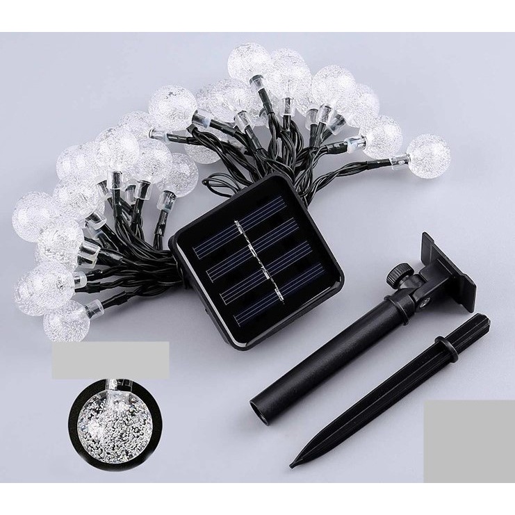 Dây đèn led vàng dã ngoại sử dụng năng lượng Mặt Trời