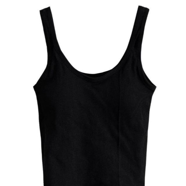 Áo Hai Dây Cổ Chữ U Phong Cách Thể Thao Thời Trang Hàn Quốc Cho Nữ