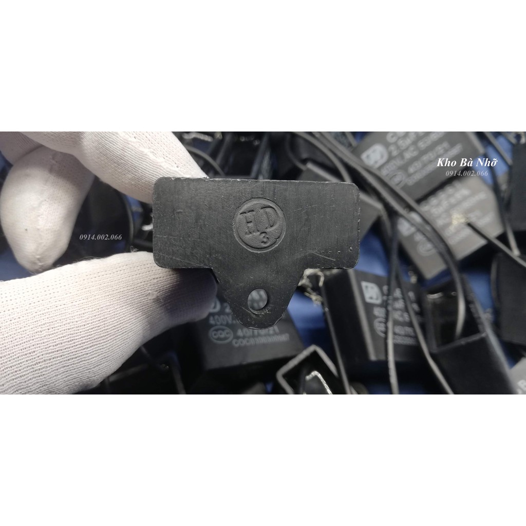 (2,5uf) Tụ quạt 2,5uf - CBB61 400VAC