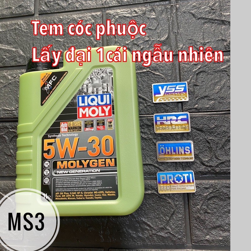 [COMBO SIÊU RẺ] Nhớt Liqui Moly 5W30 Molygen Hàng Chính Hãng