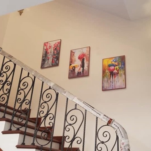 Tranh treo tường, Bộ 3 bức Tranh Trang trí Cầu thang đẹp nhất - Khung gỗ tốt nhất thế giới | BigBuy360 - bigbuy360.vn