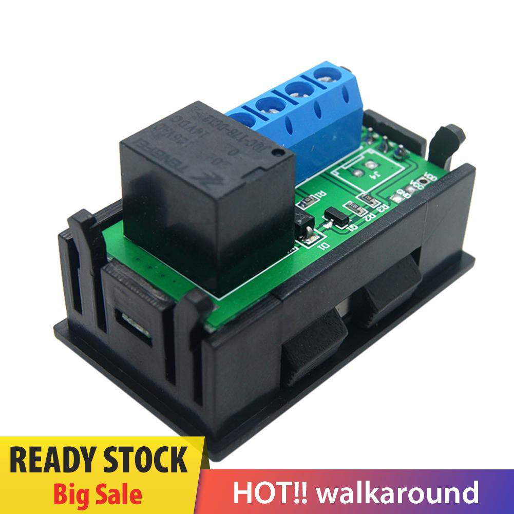 Mô Đun Rơ Le Hẹn Giờ Hiển Thị Đèn Led Kỹ Thuật Số 12v T2302