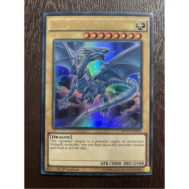 Lá bài BLUE EYES WHITE DRAGON - Các phiên bản MVP1