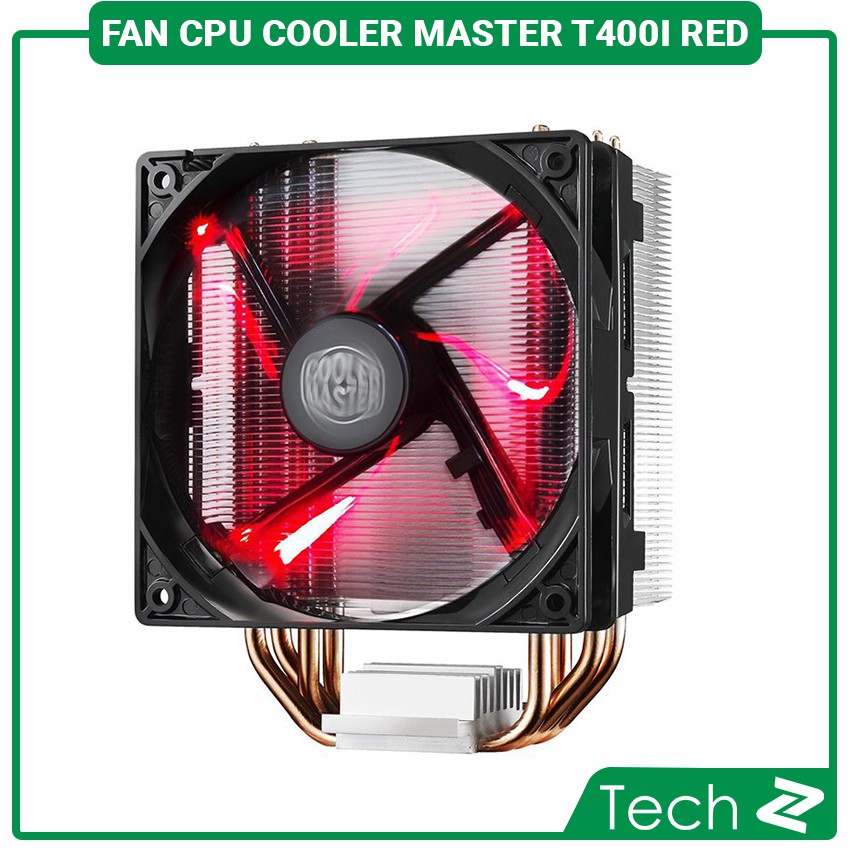 Tản nhiệt khí CPU Cooler Master T400i Red (TechZ)