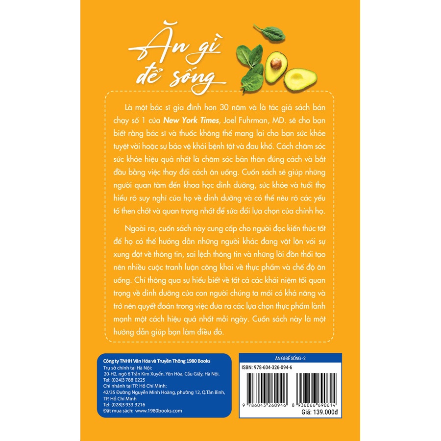Sách - Ăn Gì Để Sống - Tập 2