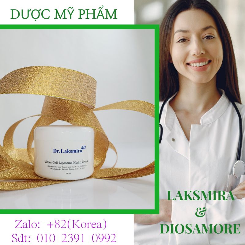 Kem tế bào gốc 4D Dr.Laksmira_stem cell liposome hydro cream