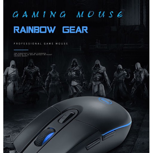 Chuột máy tính GAMING RAINBOW GEAR R102 LED RGB BH 12 tháng