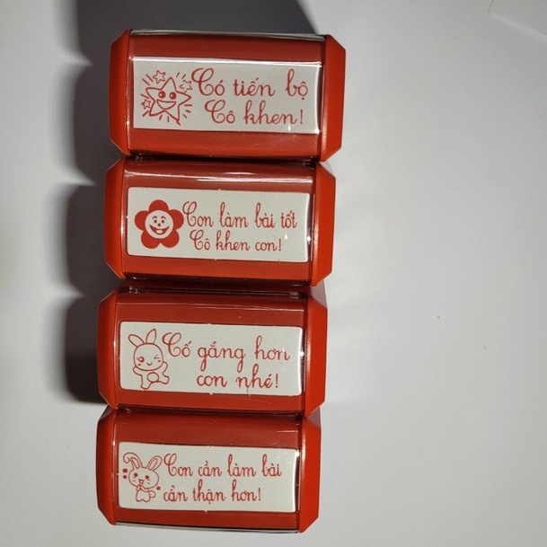 Khắc dấu logo cô khen con - Khắc Dấu Cần Thơ