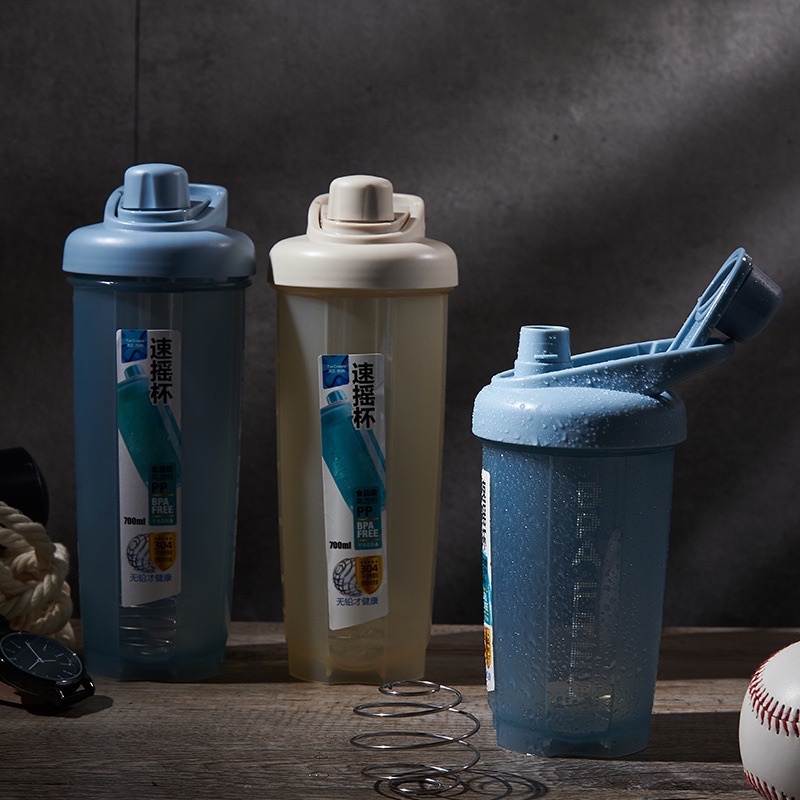 Bình lắc, shaker tập gym BPA FREE chịu nhiệt cao cấp (LOẠI 1)