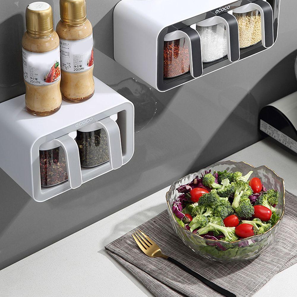 CONOPERY Hộp Đựng Gia Vị Nhiều Ngăn Kèm Muỗng Tiện Dụng Cho Nhà Bếp