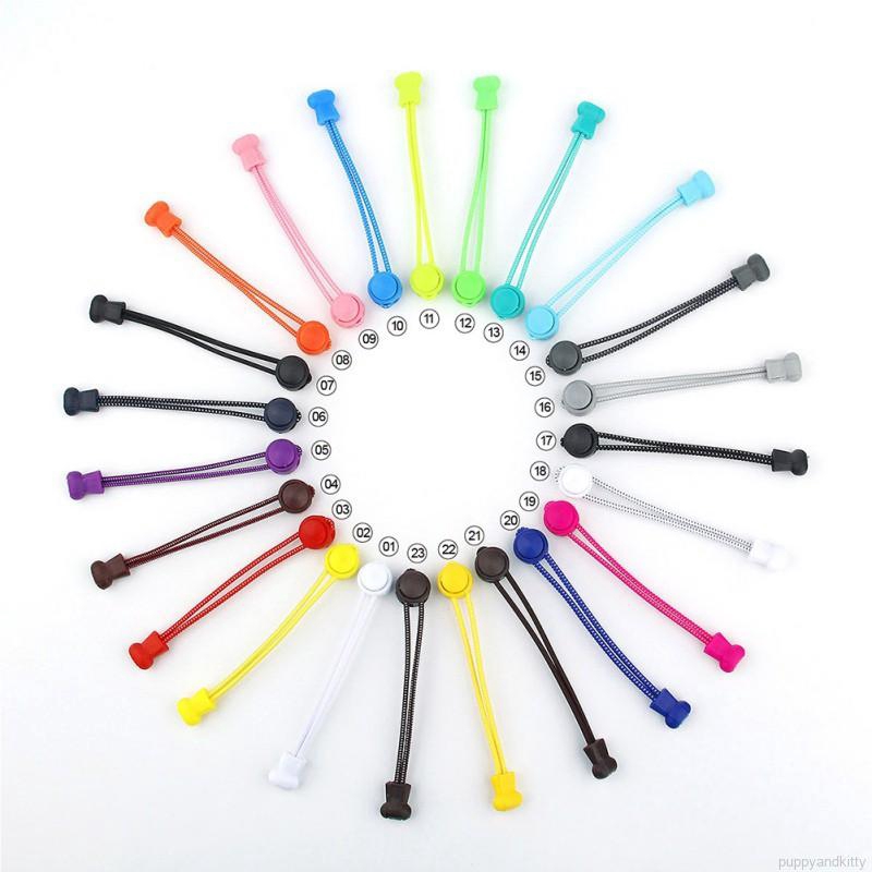 Dây Giày Không Cần Buộc Co Giãn Kèm Khóa Dành Cho Giày Thể Thao Trẻ Em Và Người Lớn