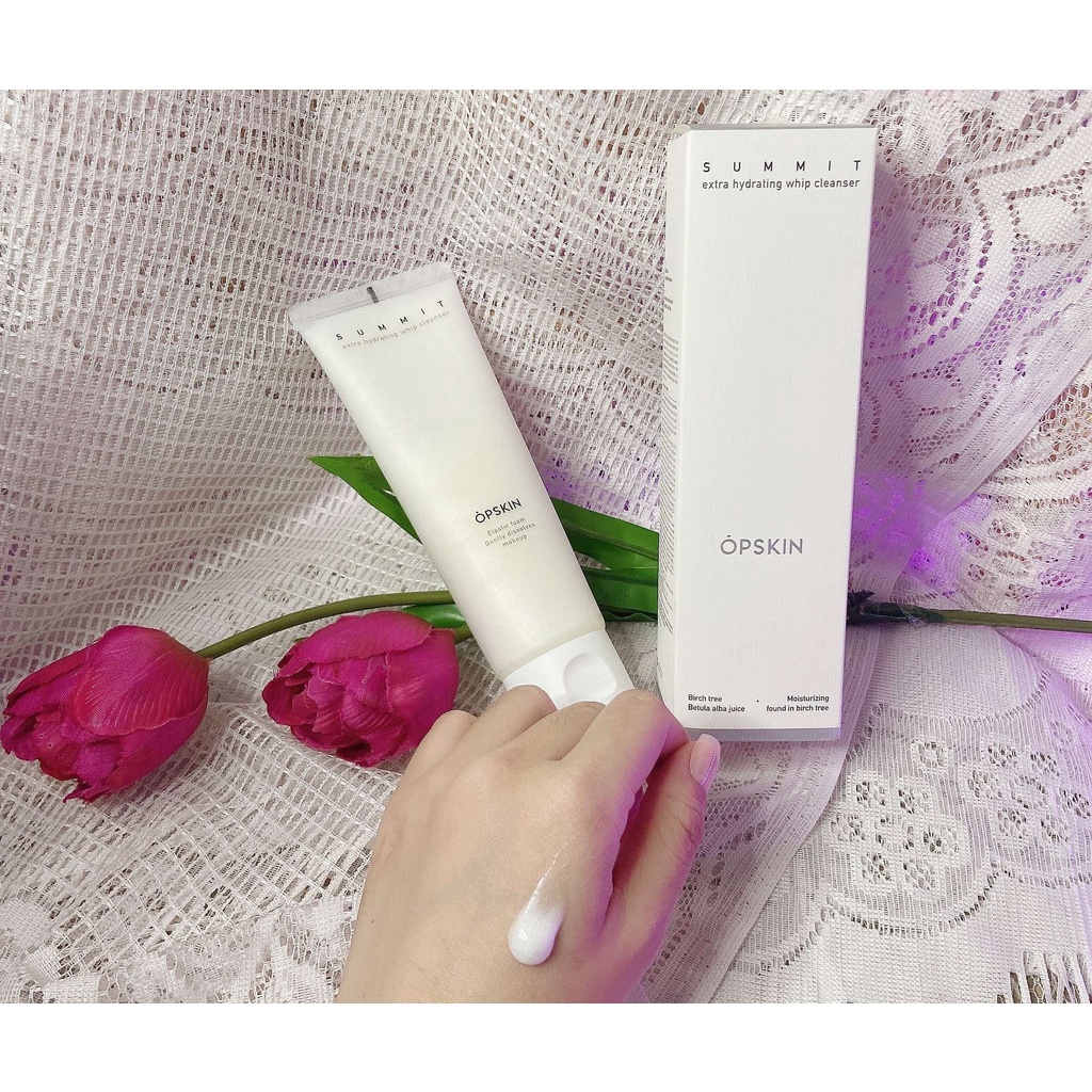 Sữa rửa mặt 3in1 OPSKIN Summit Extra Hydrating Whip Cleanser 120ml