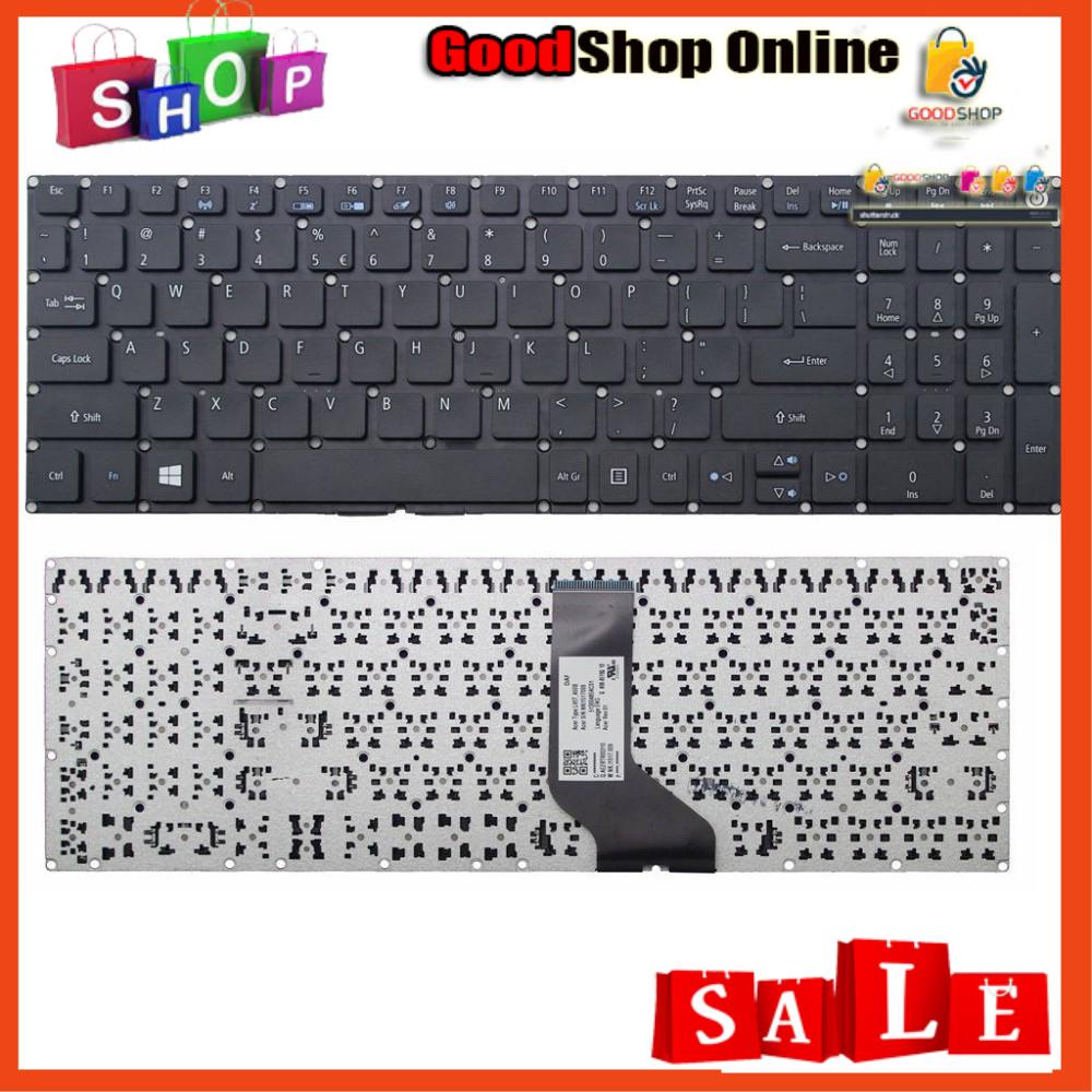 ⚡ Bàn Phím ACER Aspire E3-573 E5-722 E5-772 E5-522 E5-522G E5-532 / F5-521 F5-522 F5-5 (CÓ PHÍM SỐ,CÓ NÚT POWER)