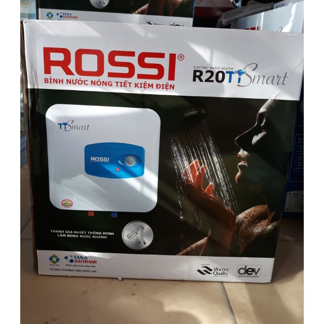 Bình nóng lạnh thông minh Rossi TI Smart 20 lít