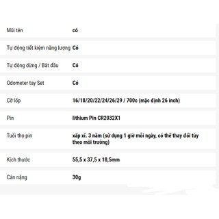 Đồng Hồ Xe Đạp Cateye Velo 7