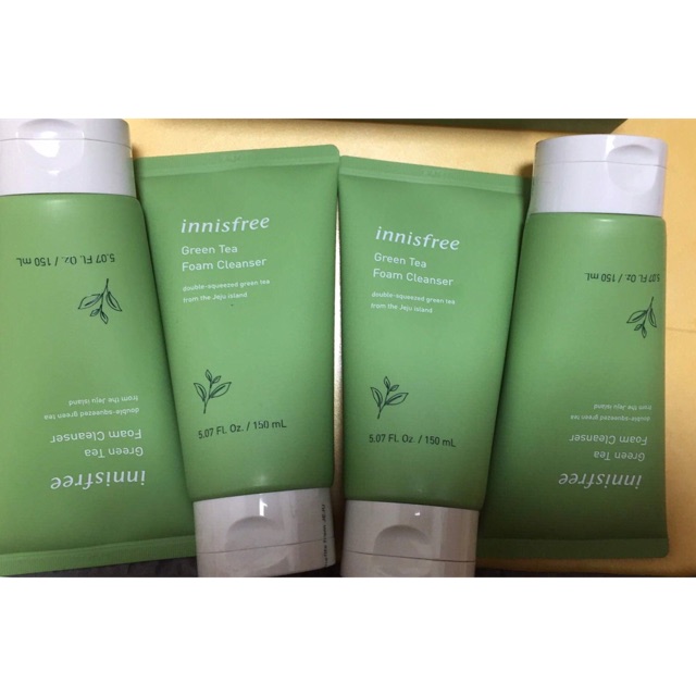 Sửa rửa mặt trà xanh innisfree