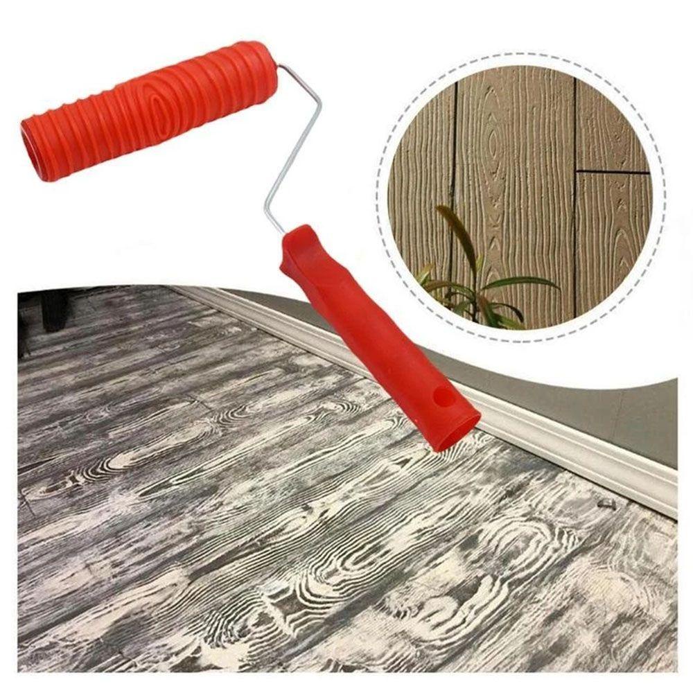 Cây Lăn Sơn Tường Họa Tiết Vân Gỗ DIY