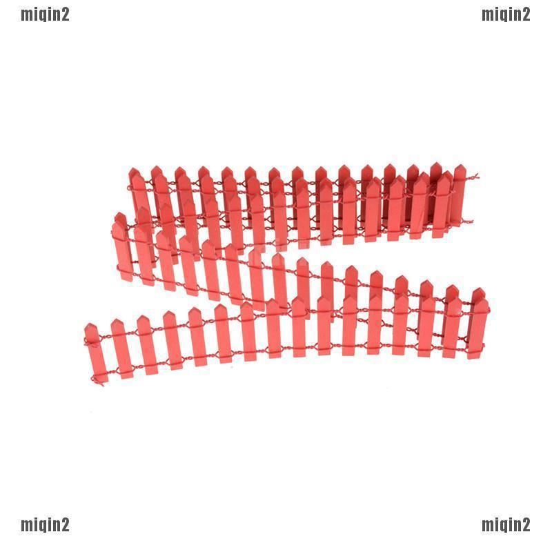 Hàng rào gỗ mini 100*5cm đồ chơi búp bê