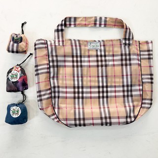 [ THU HỒI VỒN ] Túi đi chợ siêu chịu lực - VẢI CHẤT - Họa tiết thời trang - Gấp siêu gọn trong lòng bàn tay - Caro