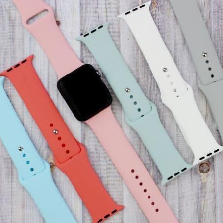 Dây Apple watch đồng hồ thông minh cao su thời trang cao cấp Series 1/2/3/4/5/6/SE AkiloCase