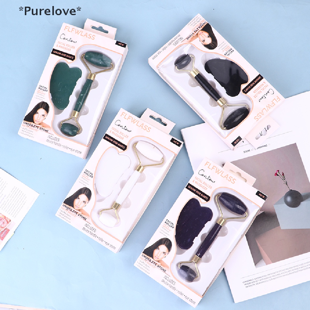 Đá Thạch Anh Gua Sha Tự Nhiên Dành Cho Mát Xa Mặt