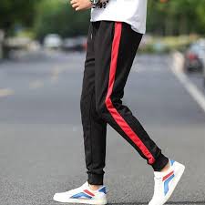 Quần Thun Nỉ - Quần Jogger 1 Sọc Đỏ Lớn MQ 004S1