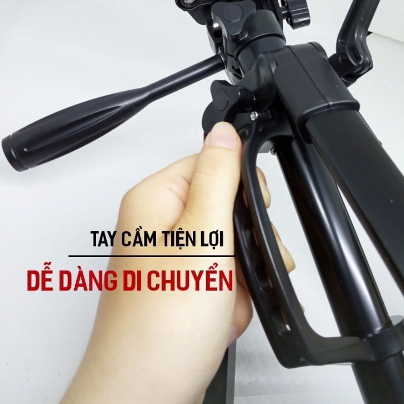 Chân máy ảnh tripod 3366 cho điện thoại có remote