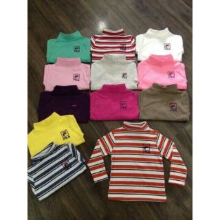 Combo 5ri áo len cotton cổ 3 phân