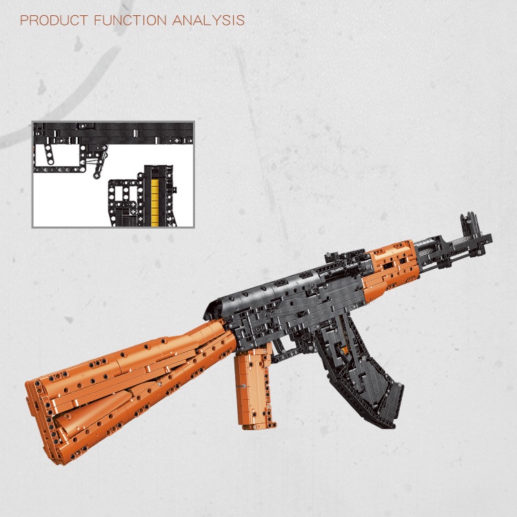 Đồ Chơi Lắp Ráp Kiểu LEGO PUBG Mô Hình AK-47 XINGBAO XB-24006 Với 1393 Mảnh Ghép