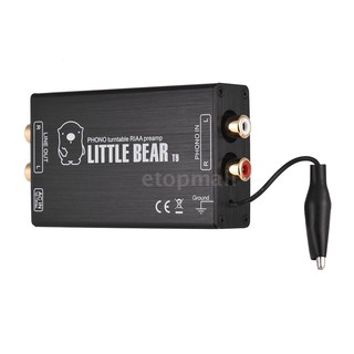 Thiết bị chuyển đổi âm thanh Phono mini với giắc cắm nguồn RCA