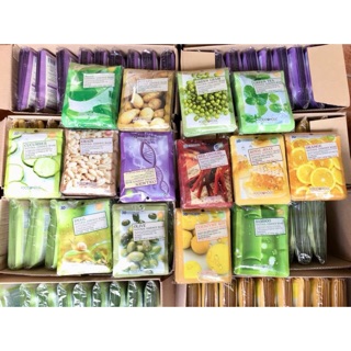 (Mix đủ loại)Mặt nạ 3W Foodaholic : Về lại đuợc 100 miếng Cà chua, Lựu, Trà xanh, Lô hội, Khoai tây, mật ong