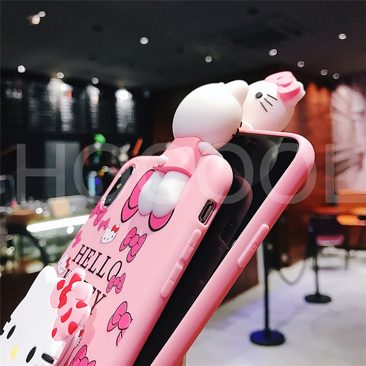 Ốp lưng OPPO điện thoại hình hoạt hình hello kitty siêu cute dành cho F9 A3S A37S F3 A7 F7 F5 F1S A71K A83