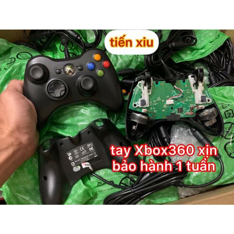 Tay cầm Xbox360, tay xbox 360 có dây cho PC/Laptop tay bấm XBOX360 tay cầm chơi game Xbox