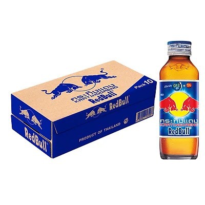 🔥GIẢM SỐC🔥 Thùng Bò Húc Thái Lan Redbull 50 Chai Thủy Tinh 150ml thơm ngon, bổ dưỡng, tốt cho sức khỏe