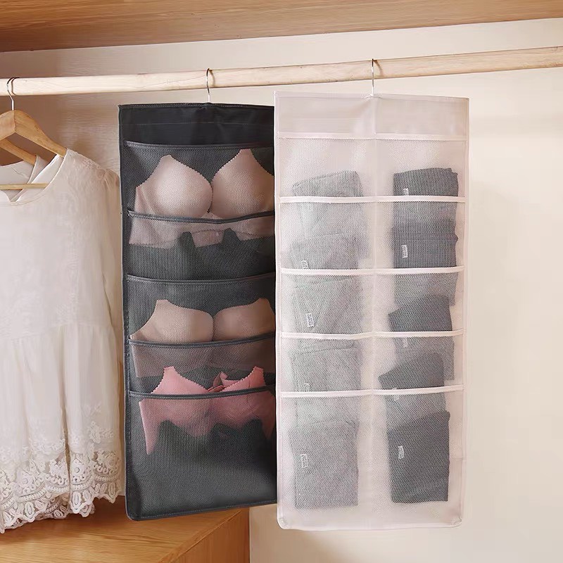 Sale !!! Túi Treo Đồ Lót-Tất 2 Mặt 30 Ngăn Tiện Ích (SP001692 ) Shop Phúc Yến