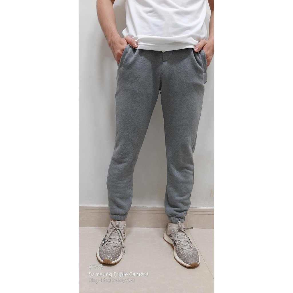 [Ảnh Thật ] Quần Jogger Nam Nữ, Quần Thun Nam, Quần Thể Thao Nam Nữ, Quần Dài 100% Cotton Thun Da Cá, Nỉ Dày, Mặc Ấm | BigBuy360 - bigbuy360.vn