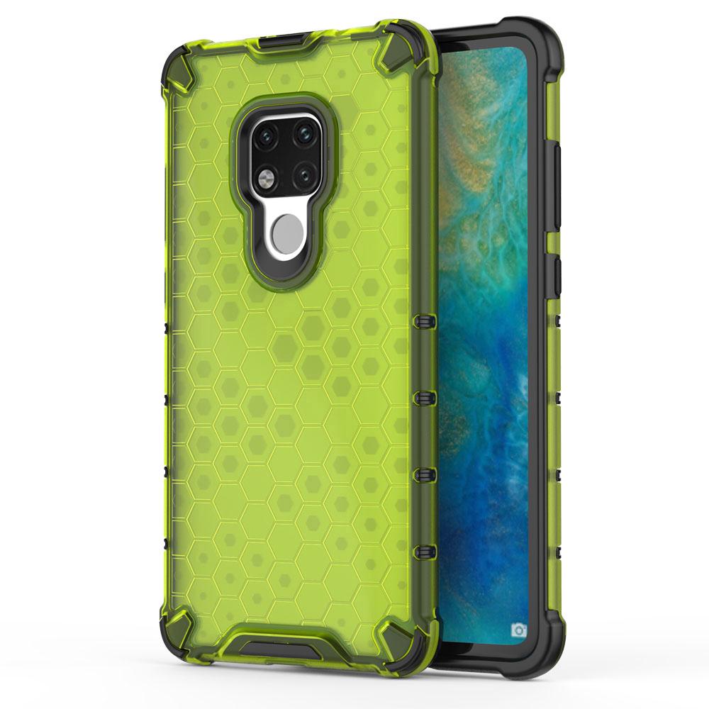 Creative Splicing Honeycomb Pattern Phone Case Protector Cover Shell for HuaWei Mate 20X/P30/Pro/ lite/Nova 5