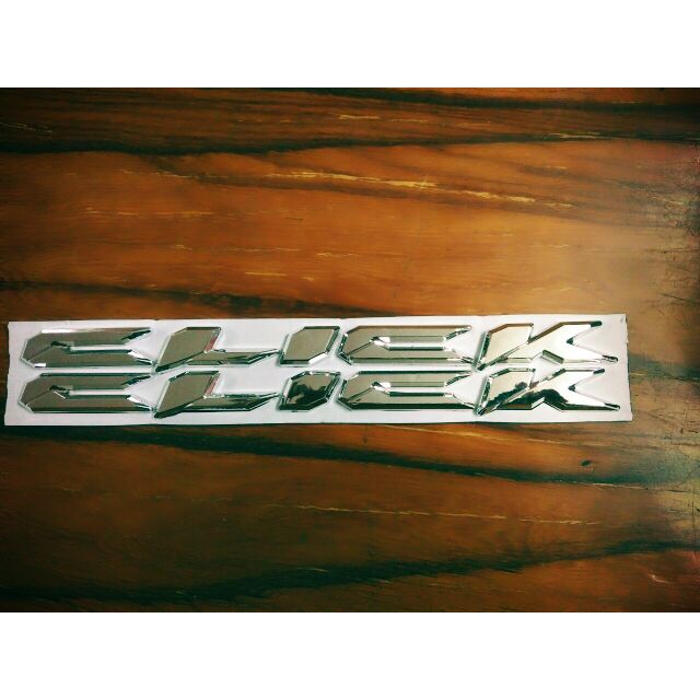 Bộ tem honda Click thái 2015 màu crôm