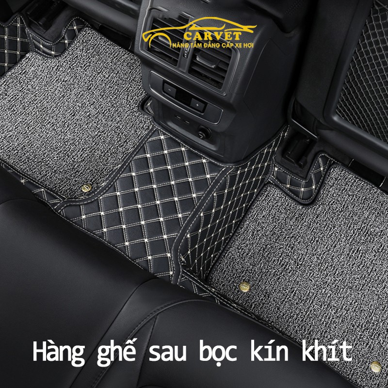 Thảm lót sàn ô tô 5D,6D Cacbon cao cấp dành cho xe CRV 2012-2017