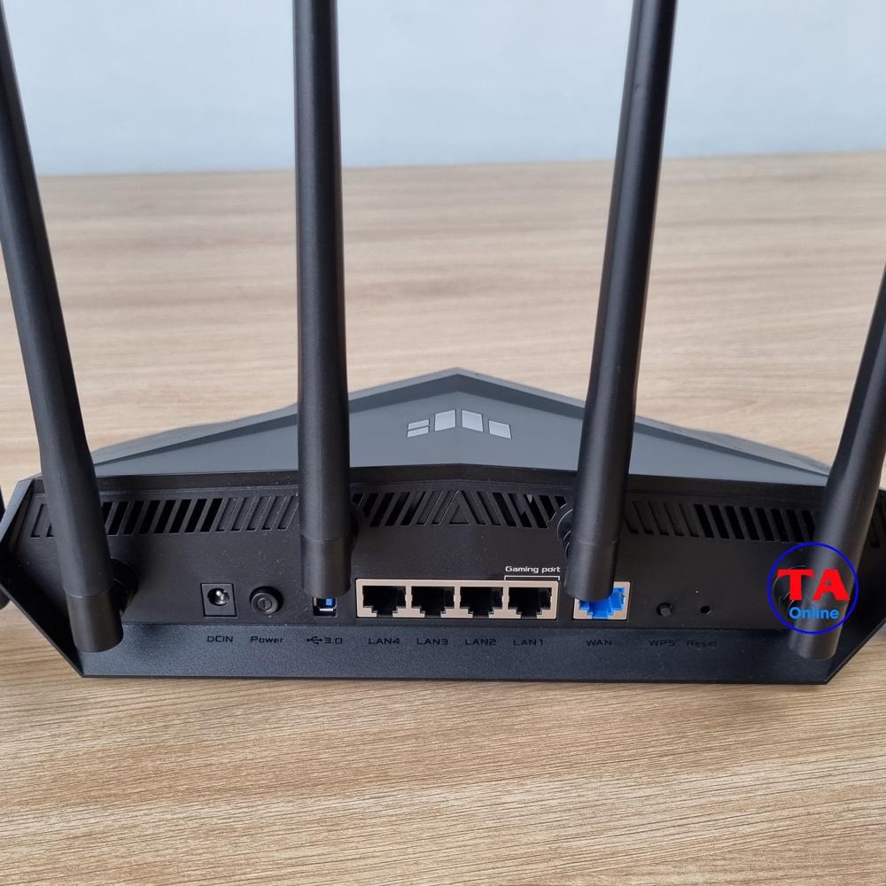 Bộ Phát ASUS TUF AX5400, WiFi 6 tốc độ 5400Mbps, Chuyên dành cho Gaming