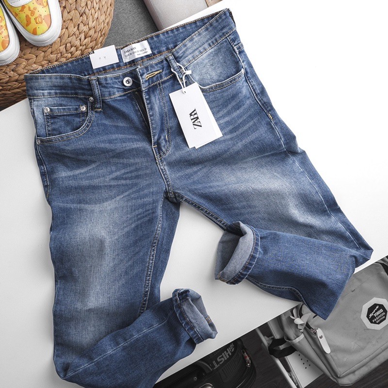 Quần jean nam cao cấp slim fit 3 màu VNXK | BigBuy360 - bigbuy360.vn