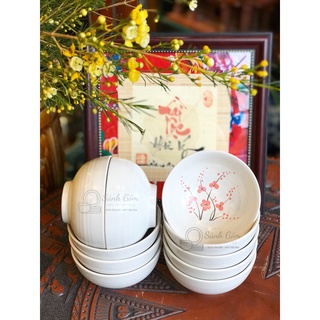 SET 10 BÁT CƠM BÁT TRÀNG - VẼ TAY