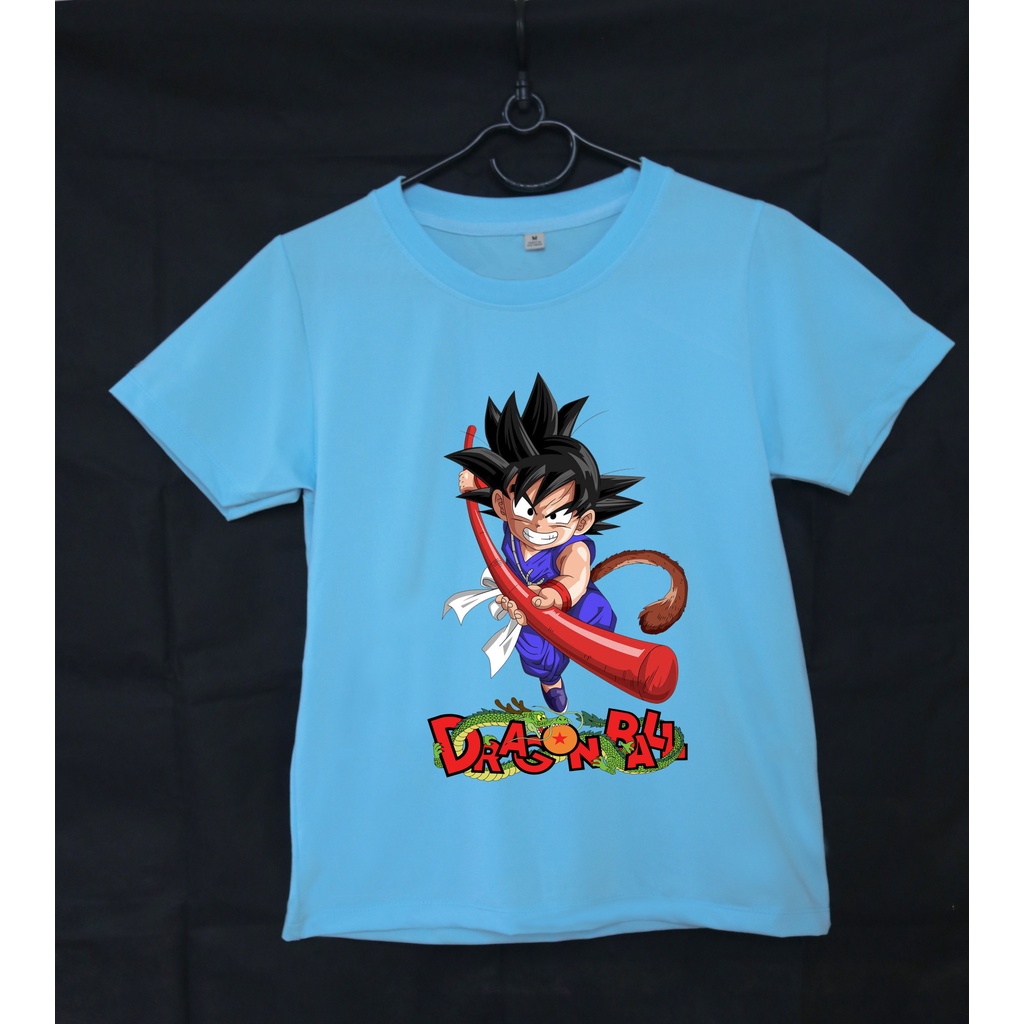 áo thun bé trai Songuku Dragon Ball vải dày dễ chịu