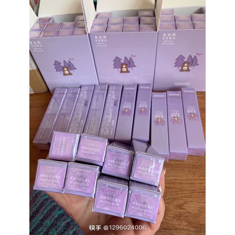 son HOLD LIVE TÍM MADDIE BEAR | BigBuy360 - bigbuy360.vn