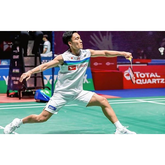 Áo Cầu Lông Yonex All England 2021 Đội Tuyển Quốc Gia Nhật Bản Được Kento Momota Số 1 Thế Giới Đơn Nam Sử Dụng 🏸