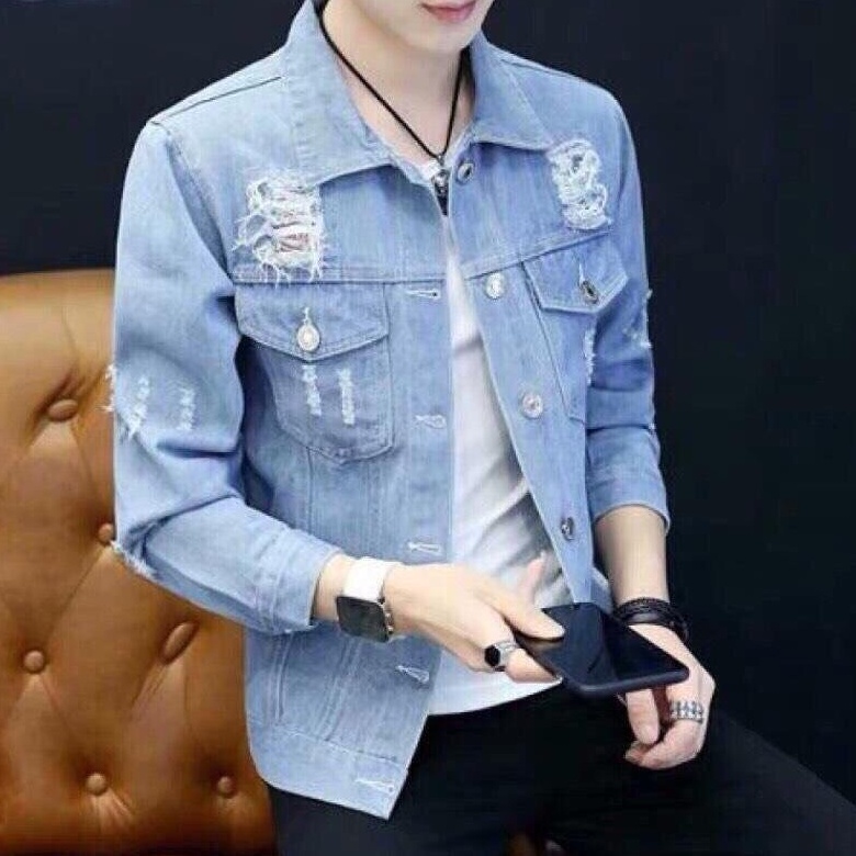 Áo khoác jean nam thời trang cao cấp, chất liệu denim thoáng mát, hàng chuẩn shop StoreBEN Shop0807 C20