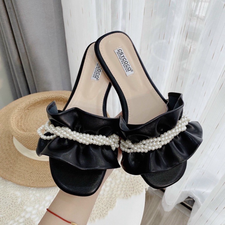 Dép bèo ngọc cực sang chảnh - kèm clip MP88