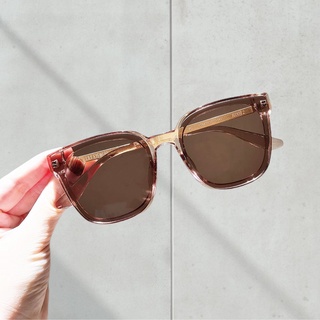 Kính mát nam nữ ZATA chống UV400 thiết kế mắt vuông dễ đeo màu sắc thời trang 6035