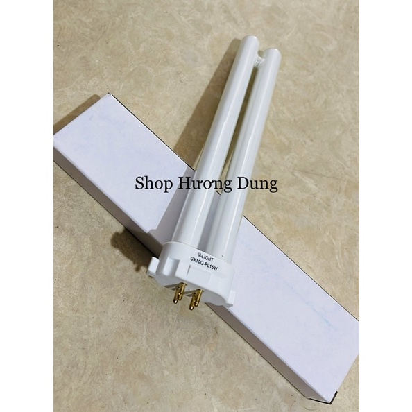Bóng đèn bàn cao cấp 4 chân -Vlight 15W chính hãng V- Light thay thế bóng đèn học