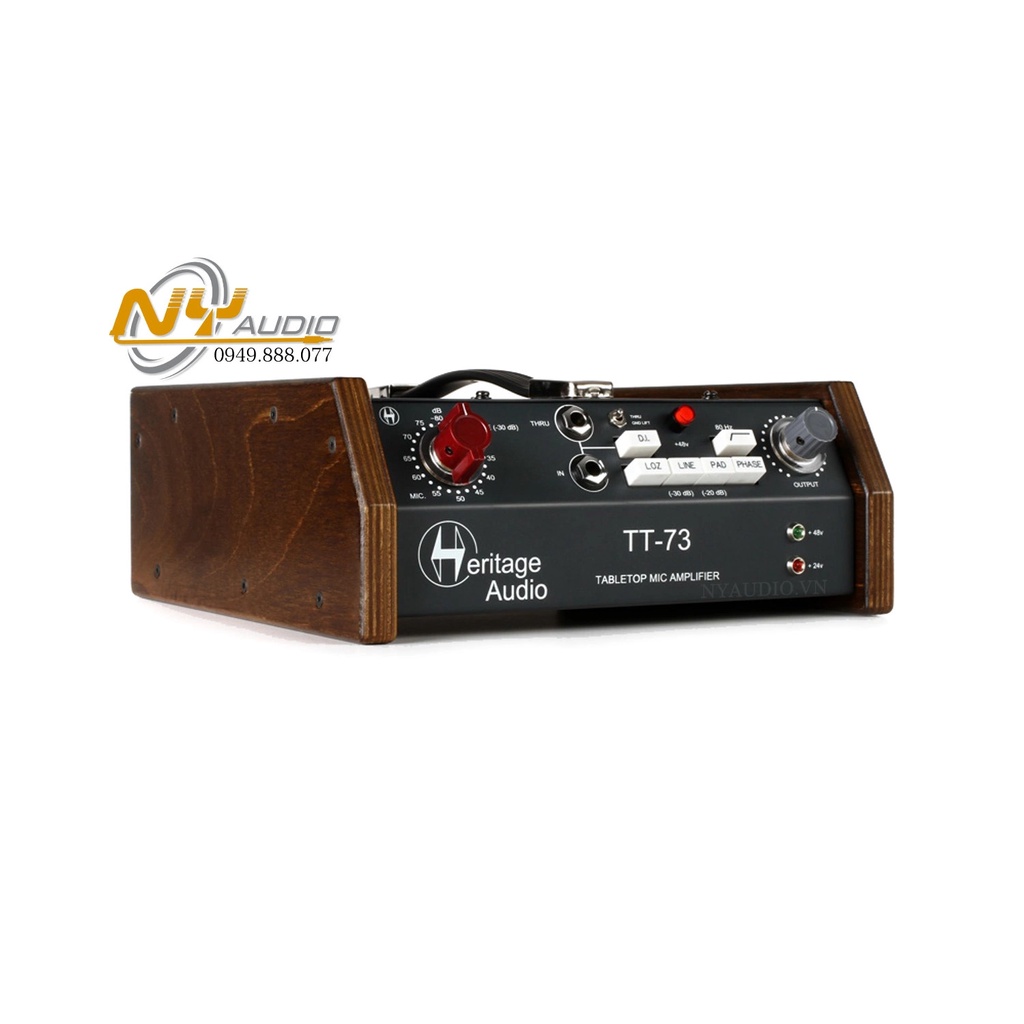 đầu chỉnh âm Heritage Audio TT-73 Tabletop Mic Preamp